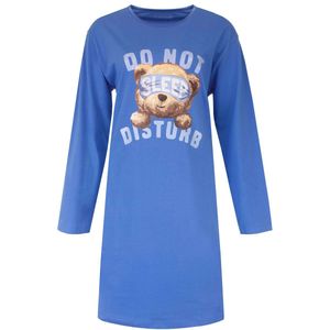 Snoopy uit Peanuts 100% Katoen, Dames, Nachthemd, Snoopy Sleep, Roze