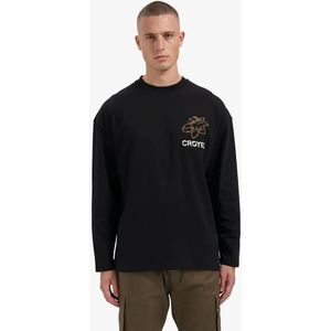 Croyez - Gardener - Longsleeve T-Shirt - Zwart
