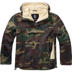 Brandit Sherpa Woodland Windbreaker Heren