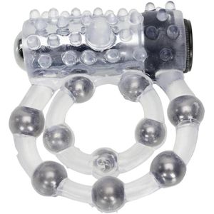 California Exotic Novelties Maximus Ring - Cockring - 10 Stroke Beads - Ø 50 mm
