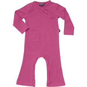 Silky Label jumpsuit supreme pink - Wijde Pijp - maat 6/92 - roze
