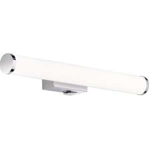 LED Spiegelverlichting - Torna Matero - 4W - Spatwaterdicht IP44 - Warm Wit 3000K - Glans Chroom - Aluminium