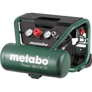 Metabo Power 180-5 W OF Compressor - 1100W - 8 bar - 5L - 75 l/min