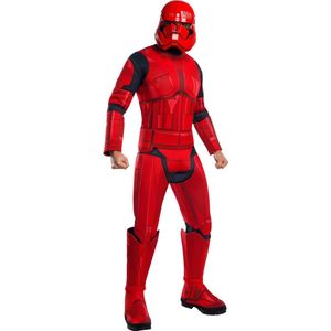 Rubie's Verkleedkleding Sith Trooper Deluxe Heren Rood Maat M/l