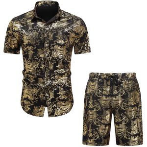 Allthemen Heren 2 Delige Goud Gestempelde Zomerset - M