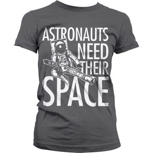 Hybris Astronauts Need Their Space Girly T-Shirt Damen Dark-Grey-S