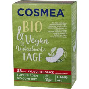 Cosmea - Biologische Inlegkruisjes Lang - 190 Stuks - Absorberend - Zonder Parfum