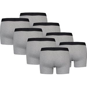 BOXERS 8-pack Levi's effen herenboxershorts, gemaakt van biologisch katoen