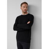 s.Oliver - Gebreide Trui - Merinoswol - Ronde Hals