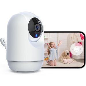Lexium Babyfoon met camera en app - Babyfoon met camera en app wifi - Baby monitor - Babyfoon met app - Baby camera