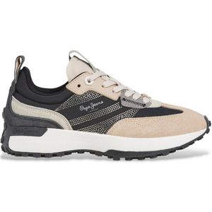 Pepe Jeans - PLS600018 - Leren Sneakers - Wit - Casual