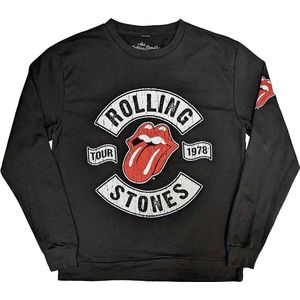 The Rolling Stones - US Tour 1978 Sweater/trui - L - Zwart