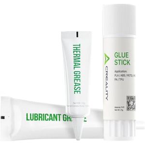 3-in-1 Onderhoudskit voor 3D-printers - Zelfklevende Lijm, Thermische Pasta en Geluidisolerende Vet
