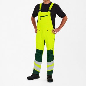 Engel Safety Amerikaanse overall met 2-weg stretch 3544-314 - Hi-vis Yellow / Green - 36