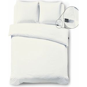 Isleep Dekbedovertrek Perkal - Eenpersoons - 140x200/220 cm - Licht Beige