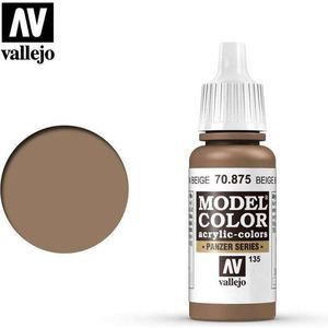 Vallejo 70875 Model Color Beige Brown - Acryl Verf flesje