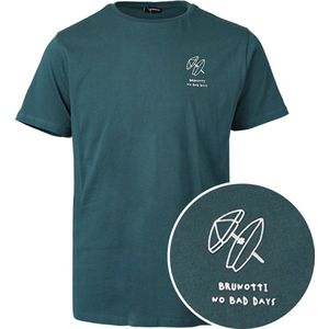 Brunotti No-Bad-Days Heren T-shirt | Groen - XL