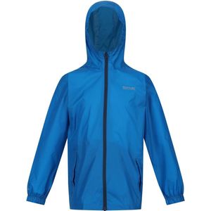 Regatta - Kids Pack It III Opvouwbaar Kinder Regenjack - Blauw - Maat 98