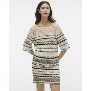 VERO MODA - VMMINOU 2-WAY 2/4 V-BACK PULLOVER - Dames - Gebreide truien