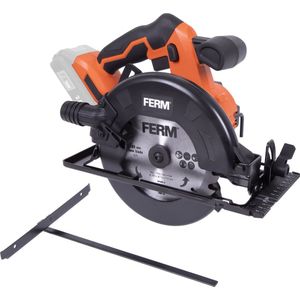 FERM - AX-POWER - CSM1049 - Accu cirkelzaag - 20V - met - Houtzaagblad - 165mm - T24 - Zaagcapaciteit: - 45mm - Kantelbaar - 0-45° - 4000 toeren/minuut - Zonder accu en lader - Draadloze cirkelzaag - FX-POWER - Accu platform - Wireless circular saw
