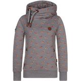 naketano - Sweatshirt - Donkergrijs - Capuchon - Lange Mouw