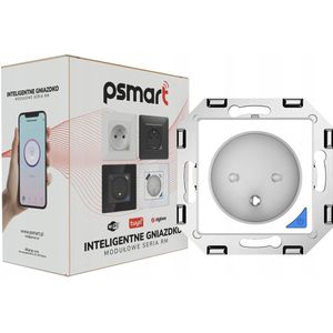 Slimme WCD met Stroommeting WiFi TUYA PSMART 16A Wit