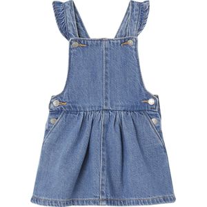 Salopettejurk - Denim - Baby's - Met Schouderbandjes en Ruches