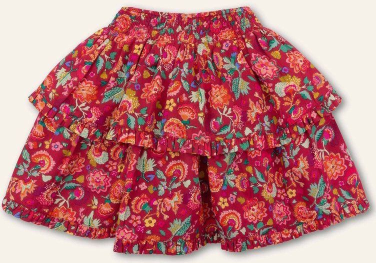 Oilily - Starlight skirt - Rood - 104/4yr
