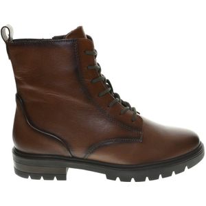 Ara - CAMBRIDGE - Veterlaarsjes - Cognac - Blokhak - Ritssluiting