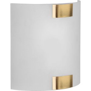 LED Wandlamp - Wandverlichting - Trion Arup - E27 Fitting - 1-lichts - Vierkant - Oud Brons - Metaal