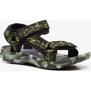 Blue Box jongens sandalen met camouflageprint - Groen - Maat 31