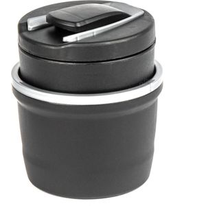 AMiO - Universele Asbak - Rookvrij - Zwart - Duurzaam Materiaal