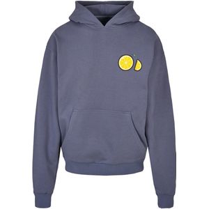 Sweatshirt - Lemon Party - Capuchon - Losse Pasvorm - Lange Mouw