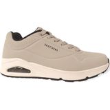 Skechers Uno Heren Sneakers 52458-lgbk - Kleur Grijs - Maat 42.5