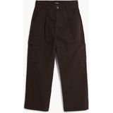 Desigual - Cargobroek - Chocoladebruin