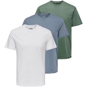 Only & Sons Heren t-shirt 3 pack MAX