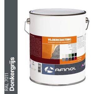 Afinol Vloercoating Donkergrijs (RAL 7011) 5 liter