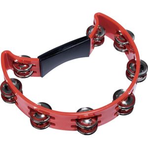 Fame Hand Tambourine rood - Tamboerijn