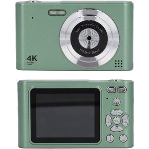 Digitale camera - 48MP - 2,5K HD - 16x zoom - Compacte digitale zakcamera - 32 GB