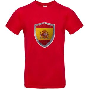 Spanje T-shirt Rood