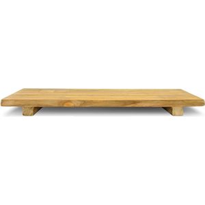 Teak Badplank 90x32 cm - Naturel (set van 2)