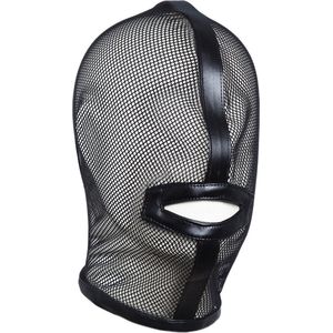 Banoch | zwart masker doorzichtig | Mask inconnu/3 | BDSM