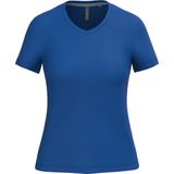 Dames-T-shirt met V-hals Kariban