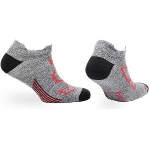 Norfolk - Hardloopsokken - Low-cut Merinowol Sportsokken - Grijs - 35-38 - Jeff