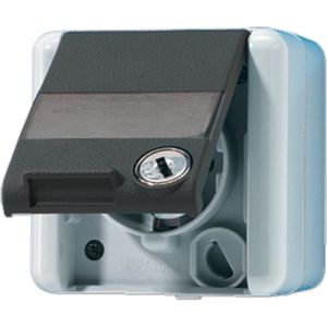 Jung WG800 Wandcontactdoos (WCD schakelmateriaal) - 820NAWSL - E2U5H