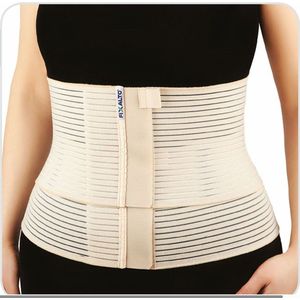 Sluitband - Lumbale-sacrale brace - Brace post-operatie - Belt Postpartum - Beige Maat XL - Made in EU