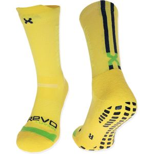 Gripsokken Voetbal Geel - Maat 35/40 - Proskary