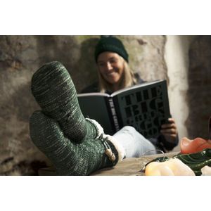 Big Green Egg - Thuis sloffen - Home Socks - Maat 39-42