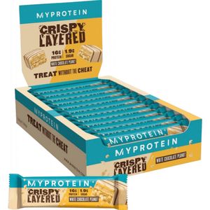 Crispy Layered Bar (12x58g) White Chocolate Peanut