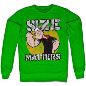 Popeye Sweater/trui -S- Size Matters Groen